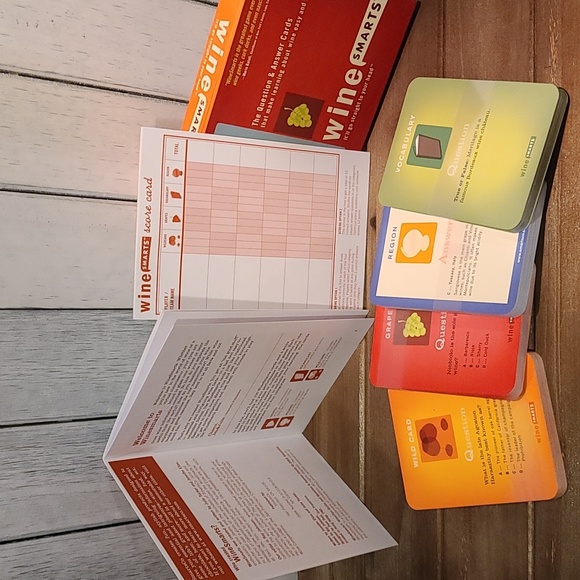 Wine Smarts Trivia card game Vol 1 for Adults NWT NIB - Picture 8 of 9